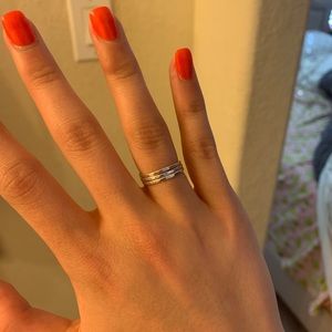 James Avery delicate forged ring